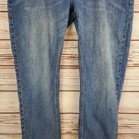 Ariat Legacy Mens 40x32 M4 Relaxed Straight Leg Medium Wash Jeans           #134 - Picture 3 of 9